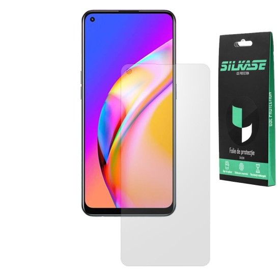 Folie mata SILKASE pentru Oppo A94 5G, protectie ecran, silicon regenerabil (SILKASE, Folie Silicon Fata Mata) by www.silkase.ro Folie mata SILKASE pentru Oppo A94 5G, protectie ecran, silicon regenerabil (A94 5G, F2982) by www.silkase.ro