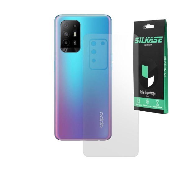 Folie mata spate SILKASE pentru Oppo A94 5G, protectie spate, silicon regenerabil (SILKASE, Folie Silicon Fata Mata) by www.silkase.ro Folie mata spate SILKASE pentru Oppo A94 5G, protectie spate, silicon regenerabil (A94 5G, F2997) by www.silkase.ro