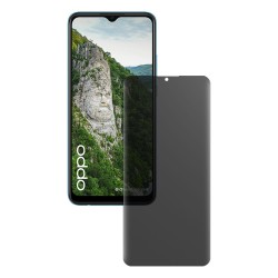 Folie privacy mata SILKASE pentru Oppo A15s, protectie ecran, silicon regenerabil