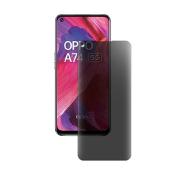 Folie privacy mata SILKASE pentru Oppo A74, protectie ecran, silicon regenerabil