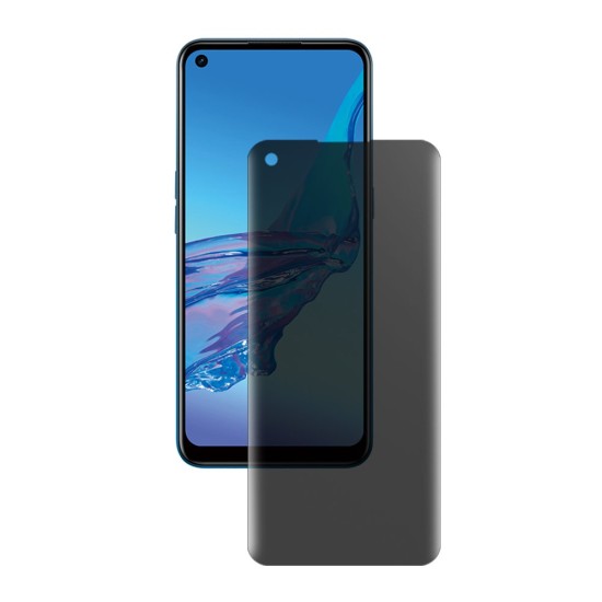 Folie privacy SILKASE pentru Oppo A53s, protectie ecran, silicon regenerabil (A53s 5G, F3524) by www.silkase.ro