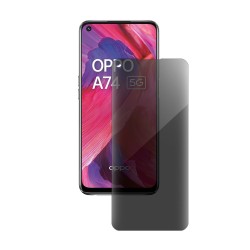 Folie privacy SILKASE pentru Oppo A74, protectie ecran, silicon regenerabil