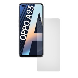 Folie silicon compatibila cu Oppo A93, SILKASE, Gel TPU, antibacterian, regenerabila