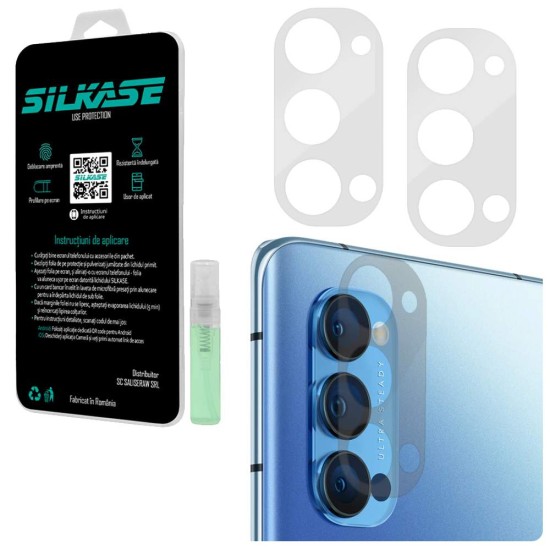 Set folii SILKASE pentru Oppo Reno 4 Pro, 3 buc, protectie camera silicon, regenerabile, antibacteriene (SILKASE, Set Folii Camere silicon) by www.silkase.ro Set folii SILKASE pentru Oppo Reno 4 Pro, 3 buc, protectie camera silicon, regenerabile, antibacteriene (Reno4 Pro 4G, C0132) by www.silkase.ro