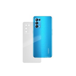 Folie spate compatibila cu Oppo Reno 5 Pro , SILKASE, Gel TPU, antibacterian, regenerabila