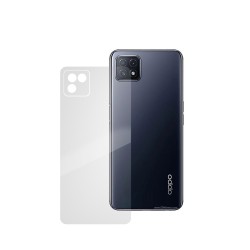 Folie spate silicon pentru Oppo A73, SILKASE, Gel TPU, antibacterian, regenerabila