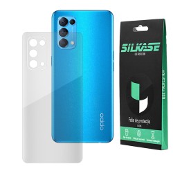 Folie spate compatibila cu Oppo Reno 5, SILKASE, Gel TPU, antibacterian, regenerabila Folie spate compatibila cu Oppo Reno 5, SILKASE, Gel TPU, antibacterian, regenerabila