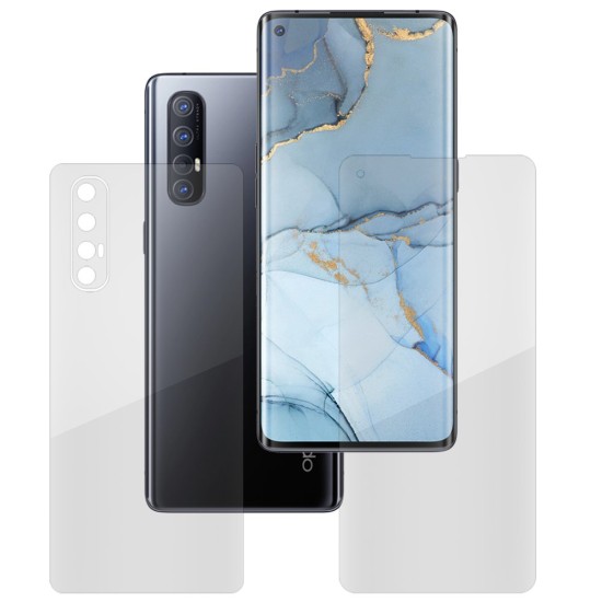 Set folii silicon pentru Oppo Reno 3 Pro, SILKASE, Gel TPU, antibacterian, regenerabil (SILKASE, Set Folii Lucioase) by www.silkase.ro Set folii silicon pentru Oppo Reno 3 Pro, SILKASE, Gel TPU, antibacterian, regenerabil (Reno3 Pro 4G, F0543) by www.silkase.ro
