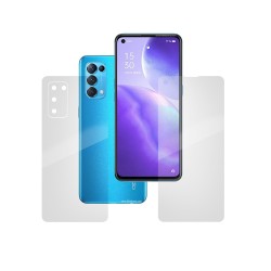 Set Folii compatibile cu Oppo Reno 5 Pro , SILKASE, Gel TPU, antibacterian, regenerabila