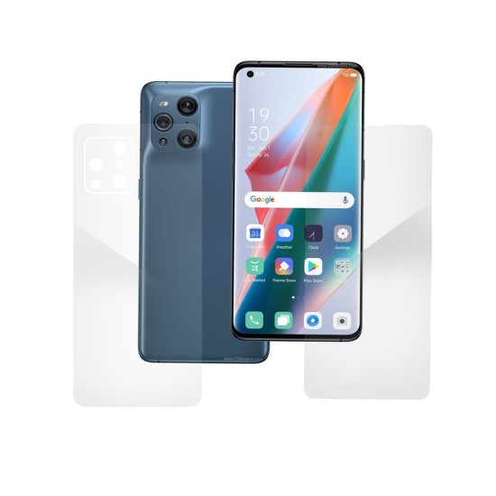 Set folii silicon compatibile cu Oppo Find X3, SILKASE, Gel TPU, antibacterian, regenerabila (SILKASE, Set Folii Lucioase) by www.silkase.ro Set folii silicon compatibile cu Oppo Find X3, SILKASE, Gel TPU, antibacterian, regenerabila (Find X3, F2016) by www.silkase.ro