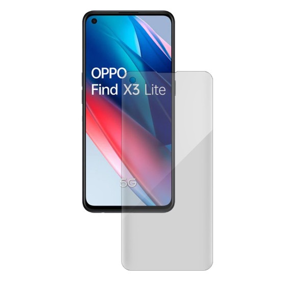 Folie silicon compatibila cu Oppo Find X3 Lite, SILKASE, Gel TPU, antibacterian, regenerabila (SILKASE, Folie Silicon Fata Lucioasa) by www.silkase.ro Folie silicon compatibila cu Oppo Find X3 Lite, SILKASE, Gel TPU, antibacterian, regenerabila (Find X3 Lite, F2017) by www.silkase.ro