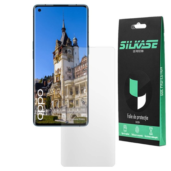 Folie mata SILKASE pentru Oppo Reno 4 Pro, protectie ecran, silicon regenerabil (SILKASE, Folie Silicon Fata Mata) by www.silkase.ro Folie mata SILKASE pentru Oppo Reno 4 Pro, protectie ecran, silicon regenerabil (Reno4 Pro 4G, F2245) by www.silkase.ro