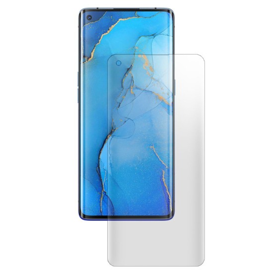 Folie mata SILKASE pentru Oppo Reno 3, protectie ecran, silicon regenerabil (SILKASE, Folie Silicon Fata Mata) by www.silkase.ro Folie mata SILKASE pentru Oppo Reno 3, protectie ecran, silicon regenerabil (Reno3 4G, F2260) by www.silkase.ro