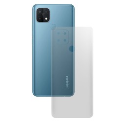 Folie spate mata SILKASE pentru Oppo A15s, protectie spate, silicon regenerabil