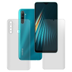 Set 2 folii mate SILKASE pentru Realme 5i, protectie telefon, silicon regenerabil