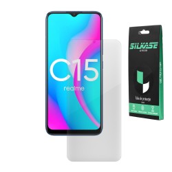 Folie SILKASE pentru Realme C15, protectie ecran, silicon regenerabil
