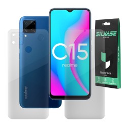 Set folii SILKASE pentru Realme C15, protectie telefon, silicon regenerabil