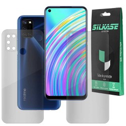 Set 2 folii SILKASE pentru Realme C17, protectie telefon, silicon regenerabil