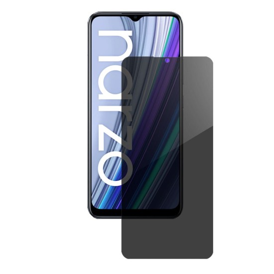 Folie privacy SILKASE pentru Realme Narzo 30A, protectie ecran, silicon regenerabil (Narzo 30A, F3145) by www.silkase.ro