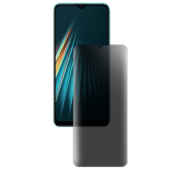 Folie privacy mata SILKASE pentru Realme 5i, protectie ecran, silicon regenerabil (5i, F3308) by www.silkase.ro