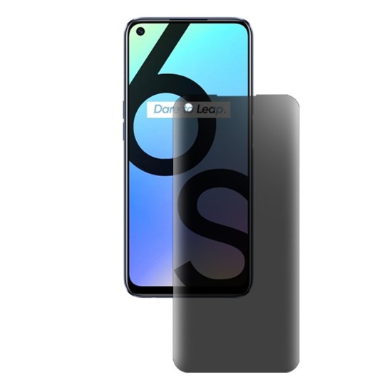Folie privacy mata SILKASE pentru Realme 6i, protectie ecran, silicon regenerabil (6i, F3311) by www.silkase.ro