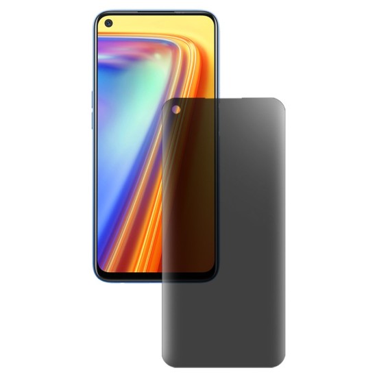 Folie privacy mata SILKASE pentru Realme 7, protectie ecran, silicon regenerabil (7, F3314) by www.silkase.ro