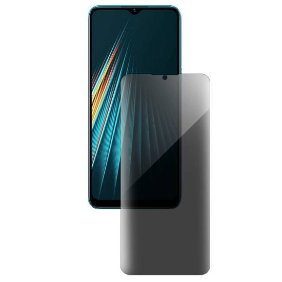 Folie privacy SILKASE pentru Realme 5i, protectie ecran, silicon regenerabil (5i, F3546) by www.silkase.ro