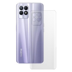 Folie spate mata SILKASE pentru Realme 8s 5G, protectie spate, silicon regenerabil