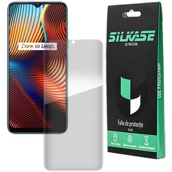 Folie silicon pentru Realme 7i , SILKASE, Gel TPU, antibacterian, regenerabila