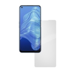 Folie silicon compatibila cu Realme 7 5G, SILKASE, Gel TPU, antibacterian, regenerabila