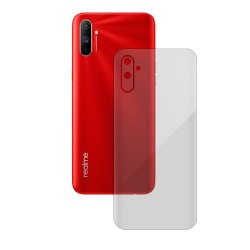Folie spate silicon pentru Realme C3, SILKASE, Gel TPU, antibacterian, regenerabila