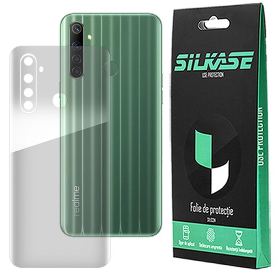 Folie spate silicon pentru Realme 6i, SILKASE, Gel TPU, antibacterian, regenerabila (SILKASE, Folie Silicon Spate Lucioasa) by www.silkase.ro Folie spate silicon pentru Realme 6i, SILKASE, Gel TPU, antibacterian, regenerabila (6i, F0342) by www.silkase.ro