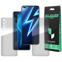 Set folii silicon pentru Realme 6 Pro, SILKASE, Gel TPU, antibacterian, regenerabil