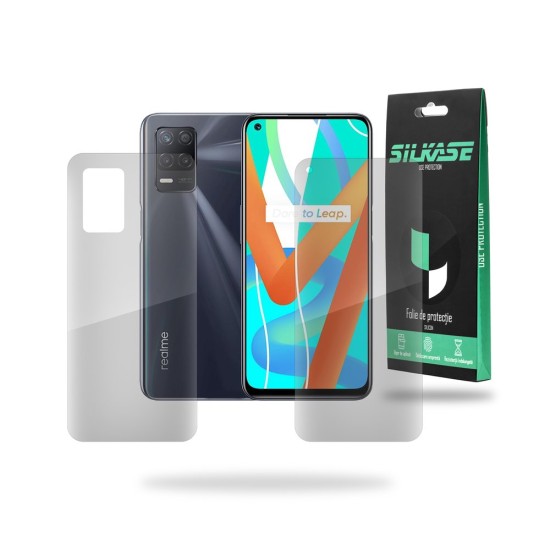 Set folii SILKASE pentru Realme 8 5G, protectie telefon, silicon regenerabil (SILKASE, Set Folii Lucioase) by www.silkase.ro Set folii SILKASE pentru Realme 8 5G, protectie telefon, silicon regenerabil (8 5G, F2065) by www.silkase.ro