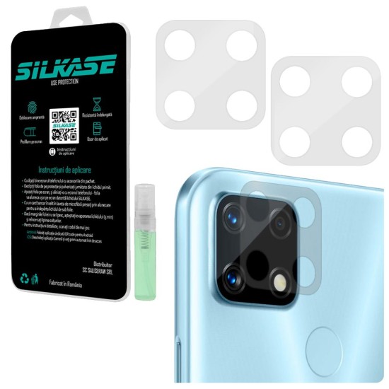 Set folii SILKASE pentru Realme 7i, 3 buc, protectie camera silicon, regenerabile, antibacteriene (SILKASE, Set Folii Camere silicon) by www.silkase.ro Set folii SILKASE pentru Realme 7i, 3 buc, protectie camera silicon, regenerabile, antibacteriene (7i, C0140) by www.silkase.ro