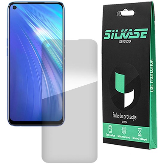 Folie mata SILKASE pentru Realme 6, protectie ecran, silicon regenerabil (SILKASE, Folie Silicon Fata Mata) by www.silkase.ro Folie mata SILKASE pentru Realme 6, protectie ecran, silicon regenerabil (6, F2267) by www.silkase.ro