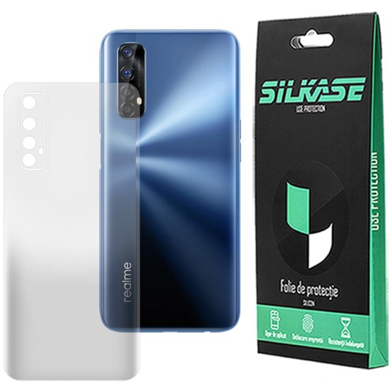 Folie spate mata SILKASE pentru Realme 7, protectie spate, silicon regenerabil (7, F2504) by www.silkase.ro