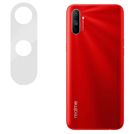 Set folii SILKASE pentru Realme C3, 3 buc, protectie camera silicon, regenerabile, antibacteriene (C3, C0164) by www.silkase.ro