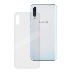 Folie spate silicon pentru Samsung A70, SILKASE, Gel TPU, antibacterian, regenerabila