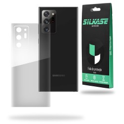 Folie spate silicon pentru Samsung Note 20 Ultra, SILKASE, Gel TPU, antibacterian, regenerabila Folie spate silicon pentru Samsung Note 20 Ultra, SILKASE, Gel TPU, antibacterian, regenerabila