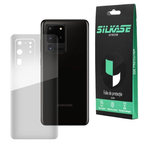 Folie spate Samsung Galaxy S20 Ultra, SILKASE Mage, Gel Silicon TPU, Regenerabil (SILKASE, Telefoane Samsung) by www.silkase.ro Folie spate Samsung Galaxy S20 Ultra, SILKASE Mage, Gel Silicon TPU, Regenerabil (Telefoane Samsung, F0225) by www.silkase.ro