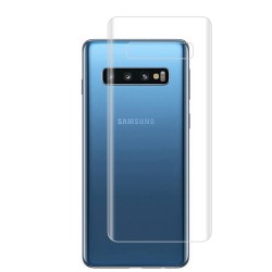 Folie spate 3D Samsung Galaxy S10 Plus, SILKASE, Gel Silicon TPU, Regenerabil