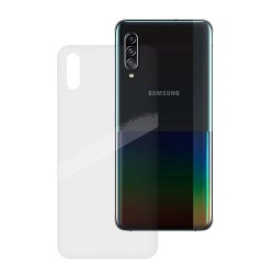 Folie spate silicon pentru Samsung A90, SILKASE, Gel TPU, antibacterian, regenerabila