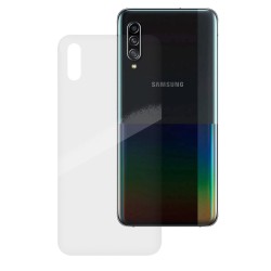 Folie spate silicon pentru Samsung A70s, SILKASE, Gel TPU, antibacterian, regenerabila