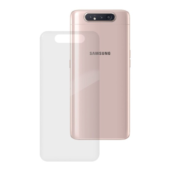 Folie spate silicon pentru Samsung A80, SILKASE, Gel TPU, antibacterian, regenerabila (SILKASE, Telefoane Samsung) by www.silkase.ro Folie spate silicon pentru Samsung A80, SILKASE, Gel TPU, antibacterian, regenerabila (Telefoane Samsung, F0247) by www.silkase.ro