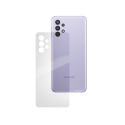 Folie spate compatibila cu Samsung Galaxy A32, SILKASE, Gel TPU, antibacterian, regenerabila