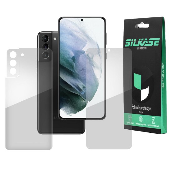 Set folii compatibile cu Samsung S21, SILKASE Mage, Gel TPU, antibacterian, regenerabile (SILKASE, Telefoane Samsung) by www.silkase.ro Set folii compatibile cu Samsung S21, SILKASE Mage, Gel TPU, antibacterian, regenerabile (Telefoane Samsung, F0395) by www.silkase.ro