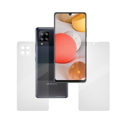 Set folii silicon pentru Samsung Galaxy A42 5G , SILKASE, Gel TPU, antibacterian, regenerabila Set folii silicon pentru Samsung Galaxy A42 5G , SILKASE, Gel TPU, antibacterian, regenerabila