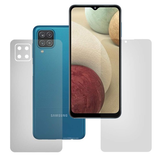 Set folii compatibile cu Samsung Galaxy A12, SILKASE, Gel TPU, antibacterian, regenerabila (SILKASE, Telefoane Samsung) by www.silkase.ro Set folii compatibile cu Samsung Galaxy A12, SILKASE, Gel TPU, antibacterian, regenerabila (Telefoane Samsung, F0407) by www.silkase.ro