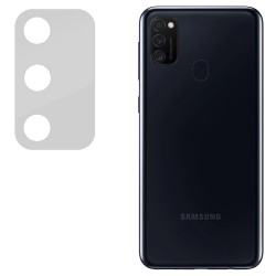 Set folii SILKASE pentru Samsung M21, 3 buc protectie camera silicon, regenerabile, antibacteriene